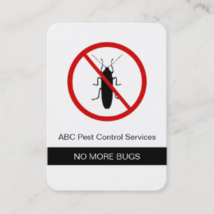 Pest Control Business Cards