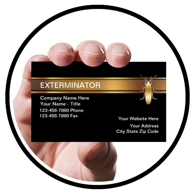Pest Control Business Cards (Creator Uploaded)