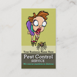 Pest Control.Exterminator.Bug Control.Customizable Appointment Card