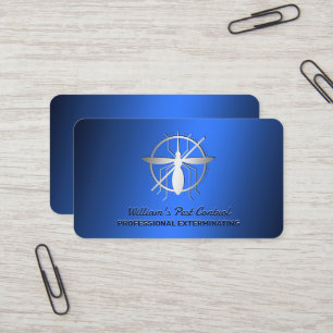 Pest Control Exterminator Business Card