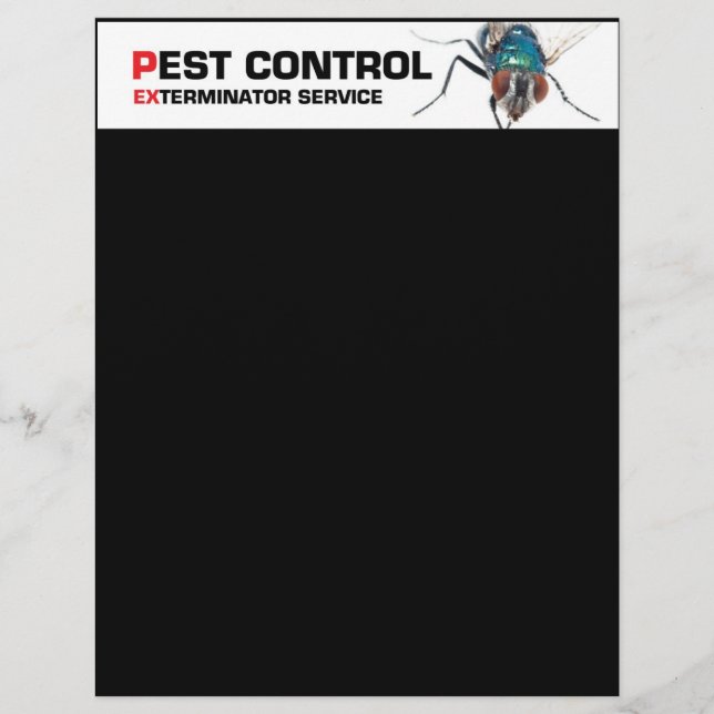 Pest control flyer (Front)