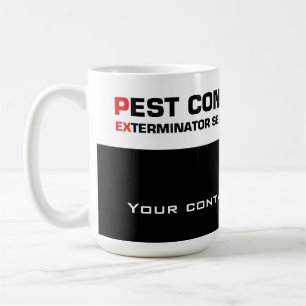 Pest control service coffee mug
