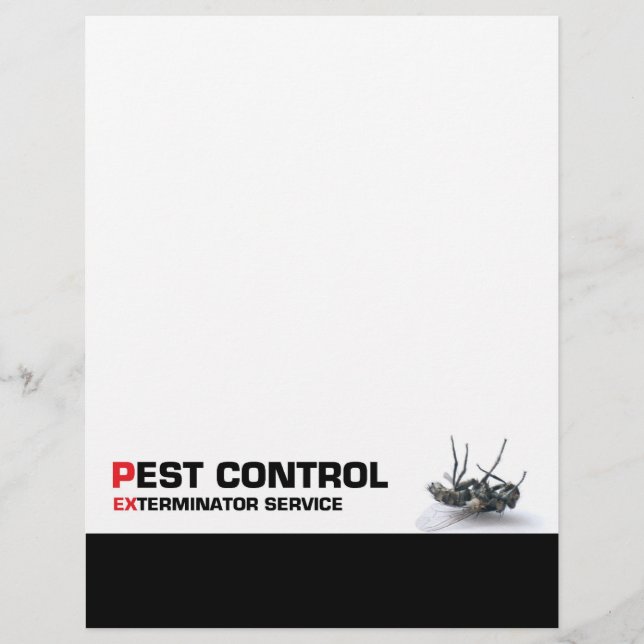 Pest control service flyer (Front)
