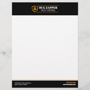 Pest Control Service Letterhead
