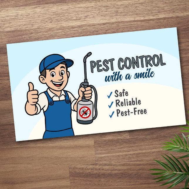 Pest Control Services - Exterminator Business Card (Creator Uploaded)