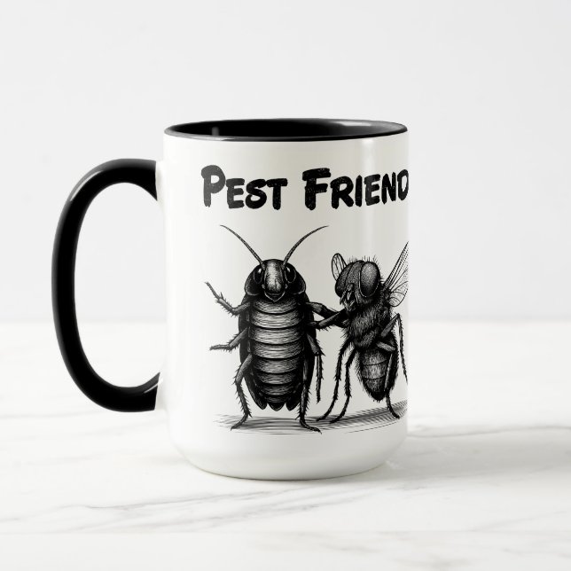 Pest Friends BFF Mug (Left)