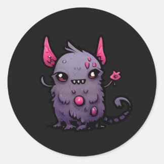 Pestilence Kitty Sticker – Creepy Cute Plague Cat