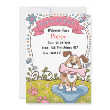 Pet Adoption Celebration Invitation