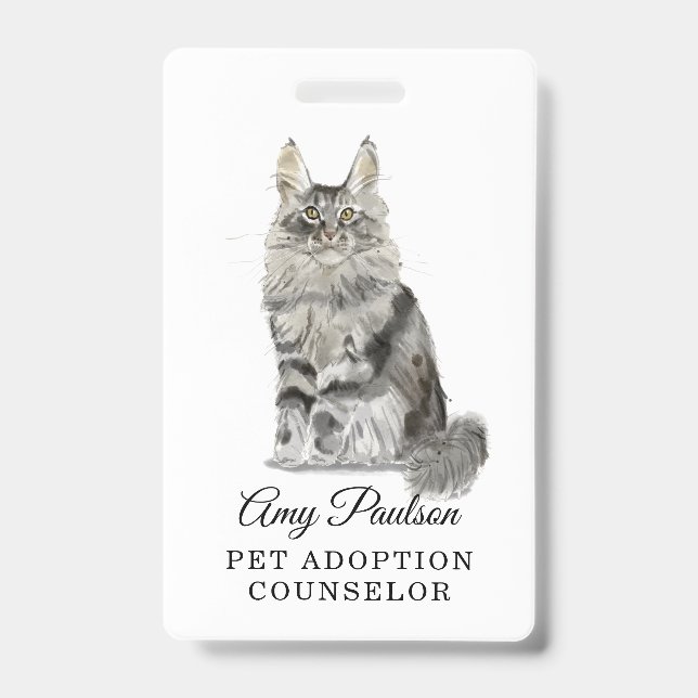 Pet Adoption Counsellor Badge (Front)