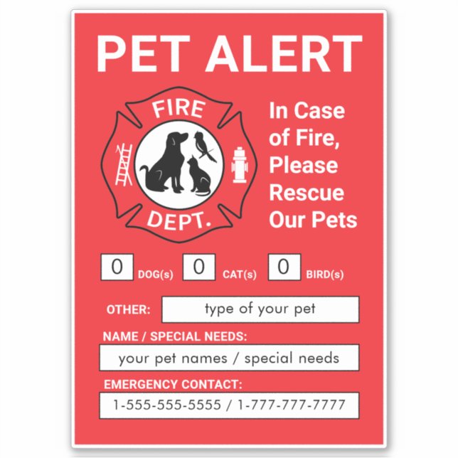 Pet Alert Fire Rescue (Front)