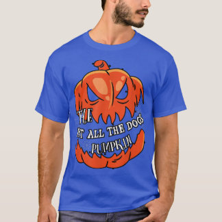 Pet All The Dogs Pumpkin Matching Family Group Hal T-Shirt