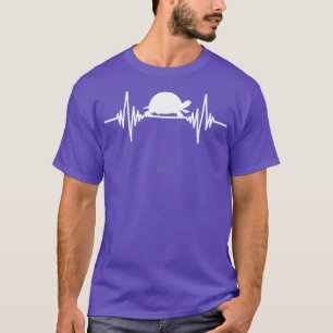Pet Animal Lover Heartbeat Turtle T-Shirt
