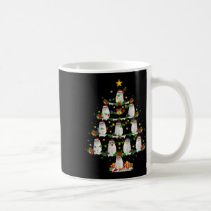 Pet Animal Xmas Lights Santa Ragdoll Cat Christmas Coffee Mug