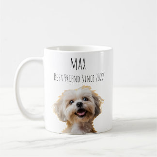 Pet Best Friend Custom Photo Since Year Coffee Mug