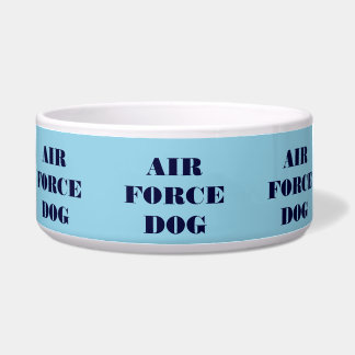 Pet Bowl Air Force Dog