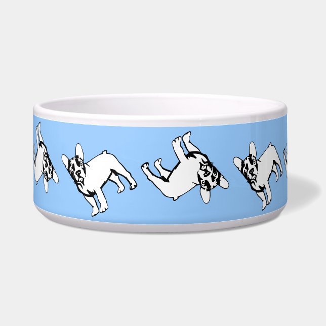 Pet Bowl French Bulldog black (Left)