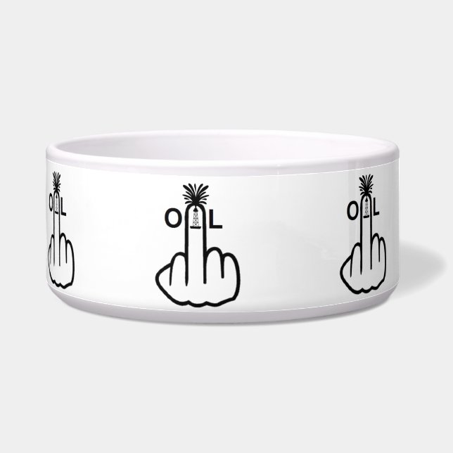 Pet Bowl Oil Flip (Left)