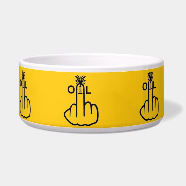 Pet Bowl Oil Flip (Left)