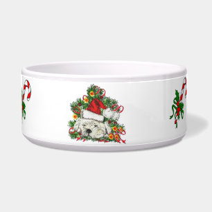 Pet Bowl, pet dog bowl christmas