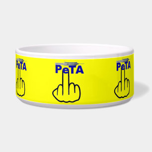 Pet Bowl Peta Flip
