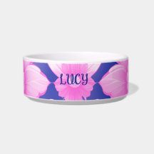Pet bowl Vibrant pink fancy 