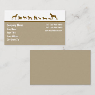 Pet Business Cards