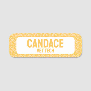 Pet Business  Name Tag