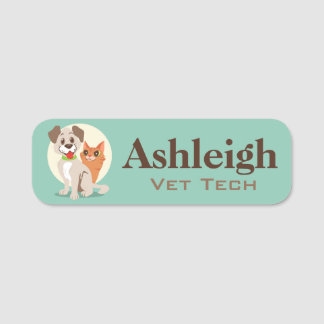 Pet Business Name Tag