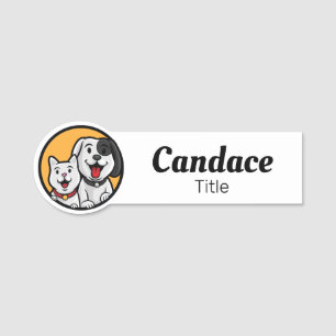 Pet Business Name Tag
