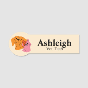 Pet Business Name Tag