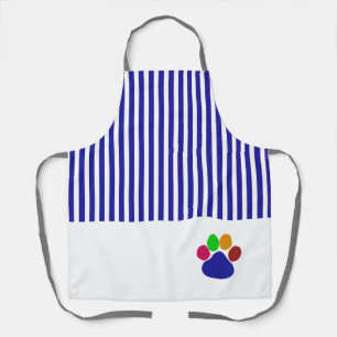 Pet Care Blue Stripes  Apron