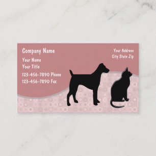 Pet Care Business Card