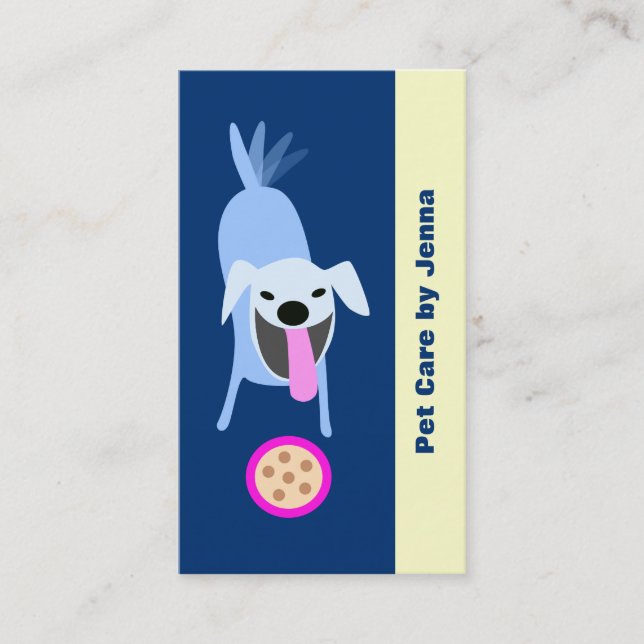 Pet Care Business Card (Front)