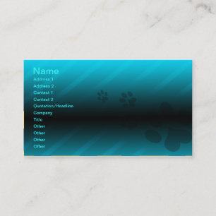 Pet Care Business Card