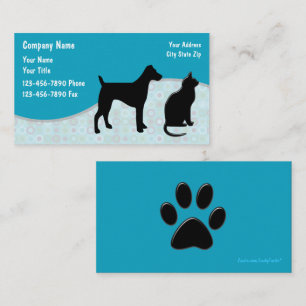 Pet Care Business Card