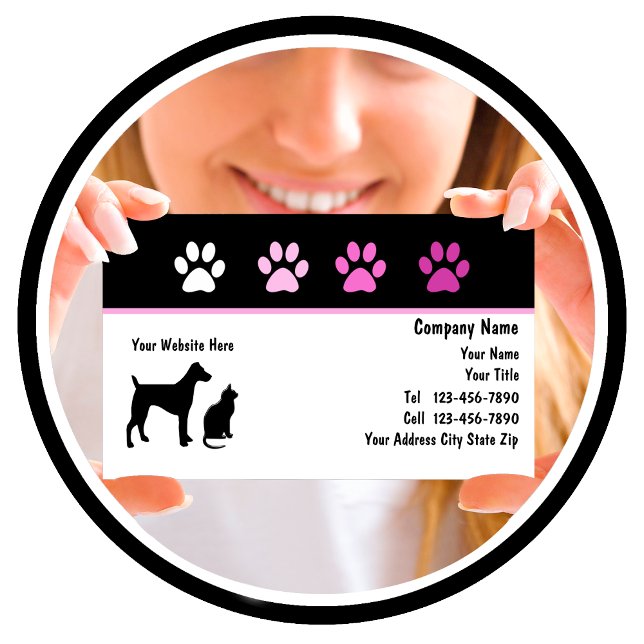 Pet Care Business Cards (Creator Uploaded)