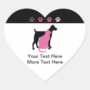 Pet Care Business Stickers