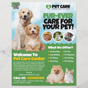 Pet Care / Hotel Shop Flyer