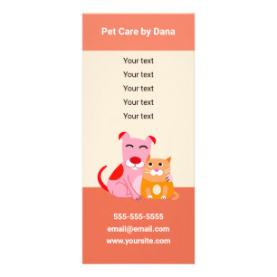 Pet Care Rack Card