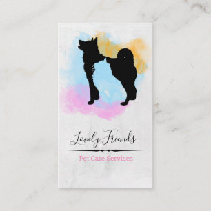 Pet Care Services/ Sitting services Business Card