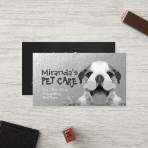 Pet Care Sitting Bathing & Grooming Loyalty Punch