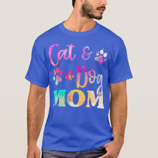 Pet Cat Dog Mom  For Women, Mothers Day  T-Shirt