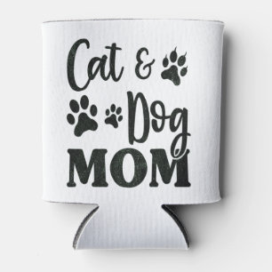 Pet Cat Dog Mom Mothers Day For Women Can Cooler