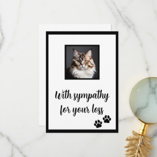 Pet cat personnalisable, téléchargeable, carte de
