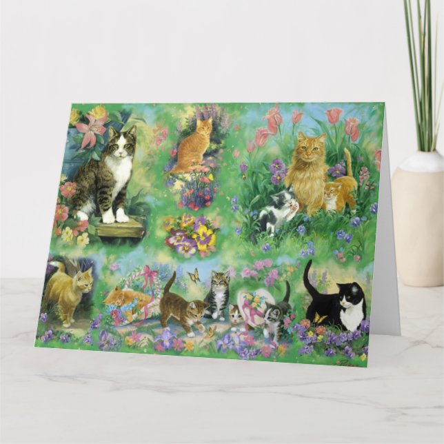 Pet/Cats Father's Day Card (Front)