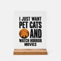 Pet Cats Horror Movies Vintage Halloween Shirt Des