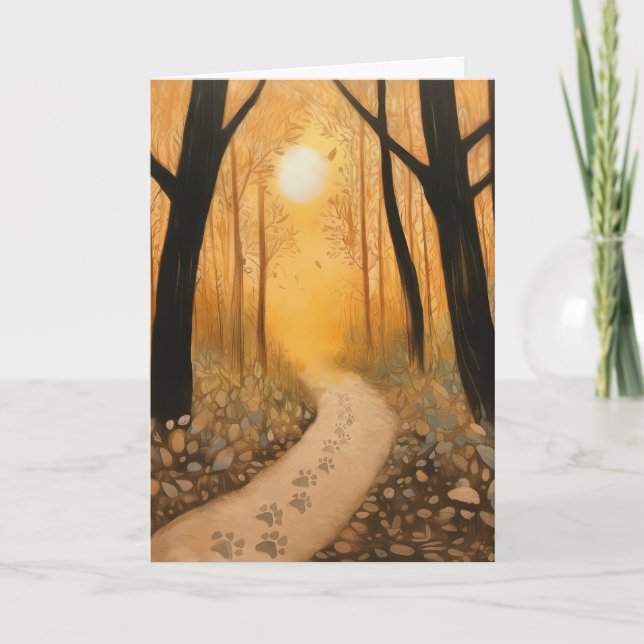 Pet Condolence Card (Front)