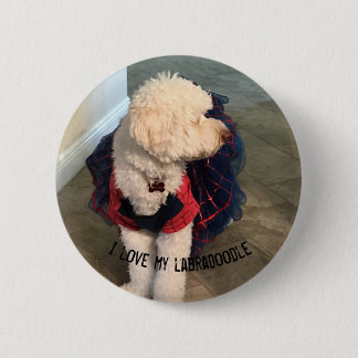 Pet Customize Photo & Quote 2 Inch Round Button