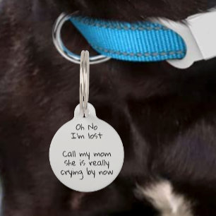 Funny Pet ID Tags Zazzle CA