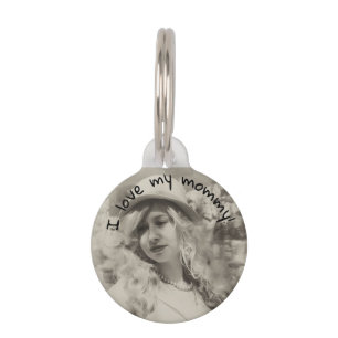 Pet Dog Cat ID Lost Mom Dad Photo Tag